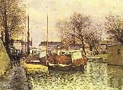 Alfred Sisley Saint-Martin in Paris oil